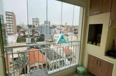Apartamento com 2 dormitórios à venda, 52 m² por r$ 460.000,00 - campestre - santo andré/sp