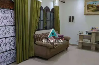 Sobrado à venda, 128 m² por r$ 660.000,01 - campestre - santo andré/sp