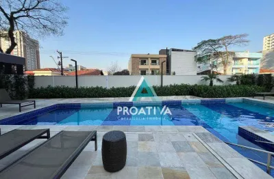 Apartamento com 3 dormitórios à venda, 135 m² - vila assunção - santo andré/sp