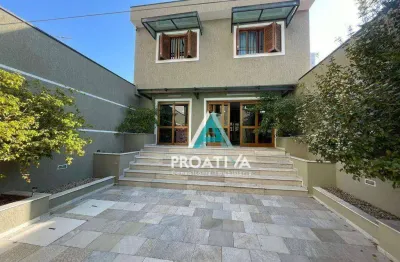 Casa com 4 dormitórios à venda, 350 m² - campestre - santo andré/sp