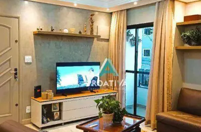 Apartamento com 3 dormitórios à venda, 89 m² por r$ 682.000,05 - vila curuçá - santo andré/sp