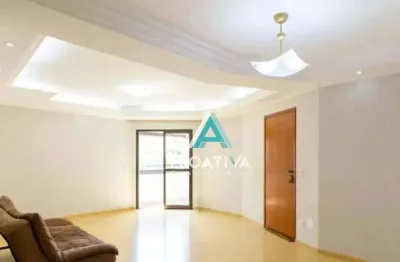 Apartamento com 3 dormitórios à venda, 98 m²  - vila valparaíso - santo andré/sp
