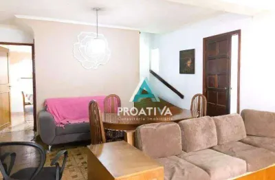 Sobrado à venda, 212 m² por r$ 650.000,00 - campestre - santo andré/sp