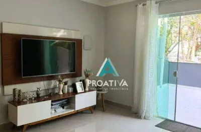 Sobrado com 3 dormitórios à venda, 170 m²- jardim las vegas - santo andré/sp