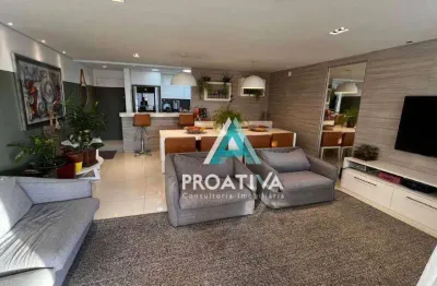 Apartamento com 2 dormitórios à venda, 115 m² por r$ 1.100.000,05 - vila valparaíso - santo andré/sp