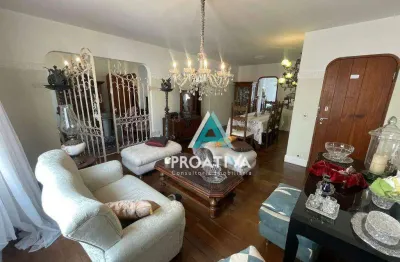 Apartamento com 3 dormitórios à venda, 146 m² - centro - santo andré/sp