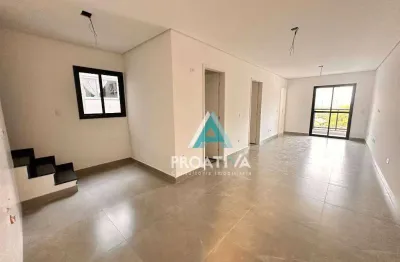 Cobertura com 3 dormitórios à venda, 125 m² - vila alpina - santo andré/sp