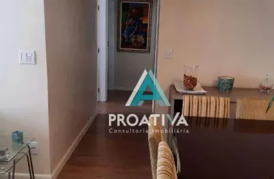Apartamento com 3 dormitórios à venda, 96 m² - centro - santo andré/sp