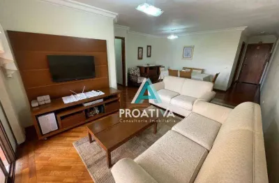 Apartamento com 3 dormitórios à venda, 118 m² - santa maria - santo andré/sp