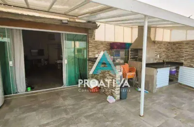 Cobertura com 4 dormitórios à venda, 230 m² - jardim santo antônio - santo andré/sp