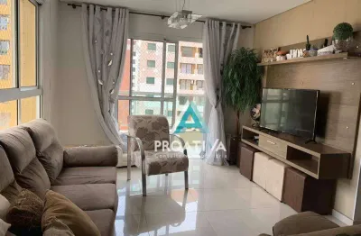 Apartamento com 3 dormitórios à venda, 130 m² - jardim bela vista - santo andré/sp