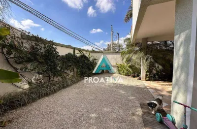 Sobrado com 3 dormitórios à venda, 212 m²  - jardim - santo andré/sp