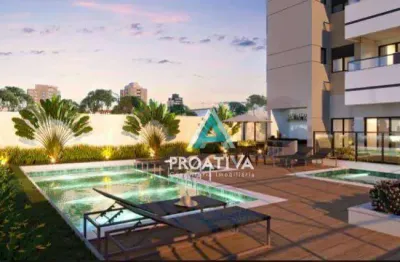 Apartamento com 2 dormitórios à venda, 64 m² - campestre - santo andré/sp