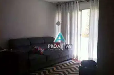 Apartamento com 3 dormitórios à venda, 96 m² - campestre - santo andré/sp