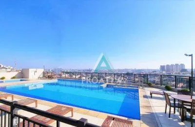 Apartamento com 2 dormitórios à venda, 51 m² - utinga - santo andré/sp