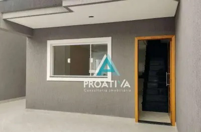 Sobrado com 3 dormitórios à venda, 75 m²  - vila lucinda - santo andré/sp