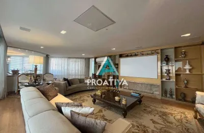 Apartamento com 4 dormitórios à venda, 380 m² - jardim - santo andré/sp