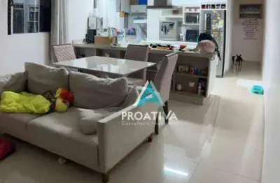 Apartamento com 2 dormitórios à venda, 60 m² - vila guarani - santo andré/sp