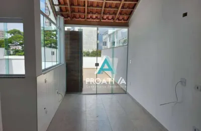 Cobertura à venda, 95 m² por r$ 495.000,09 - vila valparaíso - santo andré/sp