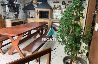 Casa com 4 dormitórios à venda, 232 m² por r$ - jardim bela vista - santo andré/sp