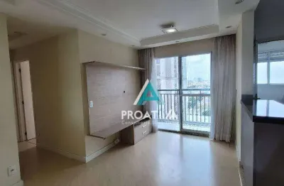 Apartamento com 2 dormitórios à venda, 50 m²- vila metalúrgica - santo andré/sp