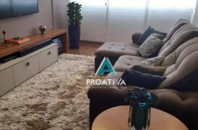 Apartamento com 3 dormitórios à venda, 102 m² por r$ - santa maria - são caetano do sul/sp