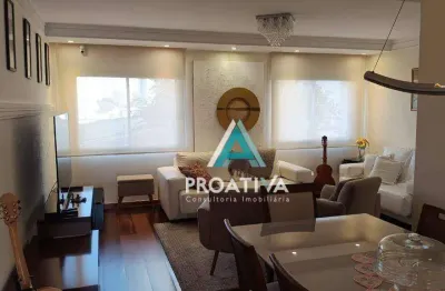 Apartamento com 4 dormitórios à venda, 160 m² por r$ 680.000,00 - parque das nações - santo andré/sp