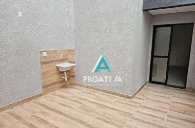Apartamento com 2 dormitórios à venda, 51 m² - vila bastos - santo andré/sp