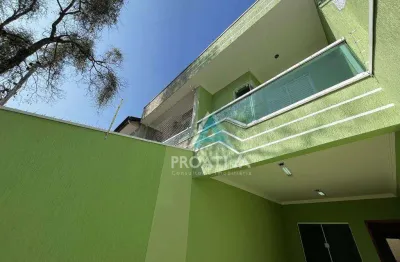 Sobrado com 3 dormitórios à venda, 124 m² por r$ 695.000,00 - jardim paraíso - santo andré/sp
