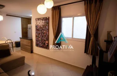 Cobertura com 3 dormitórios à venda, 144 m² - vila assunção - santo andré/sp