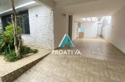Casa com 2 dormitórios à venda, 138 m² - campestre - santo andré/sp