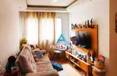 Apartamento com 2 dormitórios à venda, 63 m² - fundação - são caetano do sul/sp