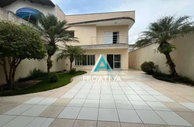Sobrado com 3 dormitórios, 329 m² - venda ou aluguel - jardim - santo andré/sp