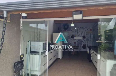 Cobertura com 2 dormitórios à venda, 128 m² - parque das nações - santo andré/sp