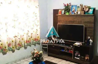 Sobrado com 2 dormitórios à venda, 131 m² - vila homero thon - santo andré/sp
