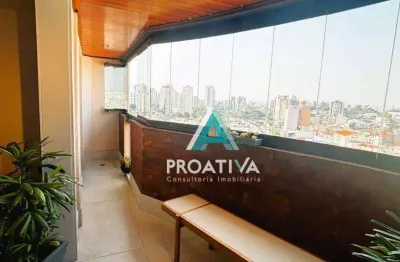 Apartamento mobiliado com 3 suítes à venda, 106 m² - jardim do mar - são bernardo do campo/sp