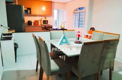Sobrado com 3 dormitórios à venda, 201 m² - jardim las vegas - santo andré/sp