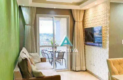 Apartamento com 2 dormitórios à venda, 58 m² - paulicéia - são bernardo do campo/sp