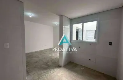 Apartamento com 2 dormitórios à venda, 43 m² - jardim alzira franco - santo andré/sp