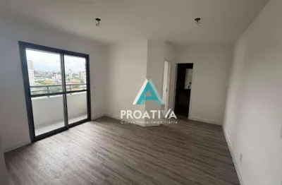 Apartamento com 1 dormitório à venda, 40 m² - vila são pedro - santo andré/sp