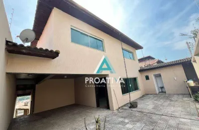 Sobrado com 5 dormitórios à venda, 333 m² - santa maria - santo andré/sp