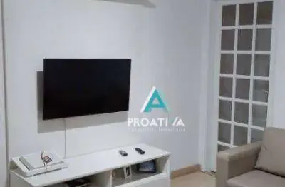 Apartamento com 3 dormitórios à venda, 90 m²  - vila camilópolis - santo andré/sp
