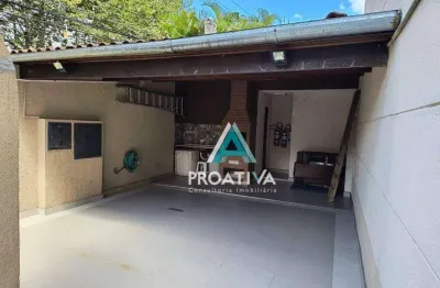 Sobrado com 3 dormitórios à venda, 135 m²  - nova petrópolis - são bernardo do campo/sp