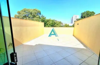 Cobertura com 3 dormitórios à venda, 150 m² - paraíso - santo andré/sp
