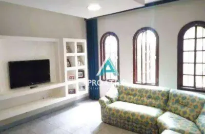 Casa com 3 dormitórios à venda, 252 m² - parque gerassi - santo andré/sp