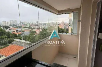 Apartamento com 2 dormitórios à venda, 43 m² - campestre - santo andré/sp