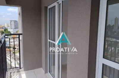 Apartamento com 2 dormitórios à venda, 48 m² por R$ 430.000,09 - Campestre - Santo André/SP
