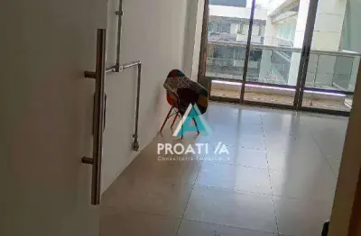 Sala, 45 m² - venda ou aluguel - cerâmica - são caetano do sul/sp