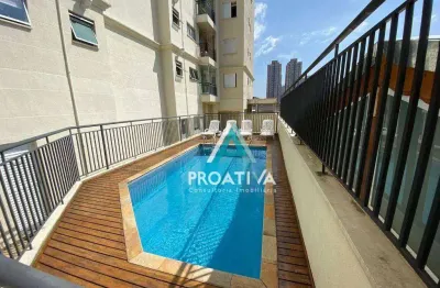 Apartamento com 3 dormitórios à venda, 89 m² - campestre - santo andré/sp