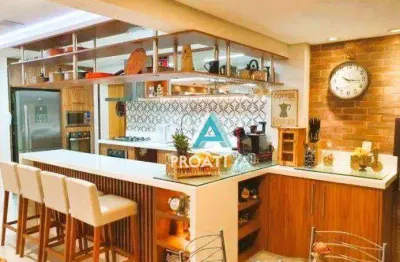 Apartamento à venda, 115 m² por r$ 1.340.000,00 - jardim - santo andré/sp